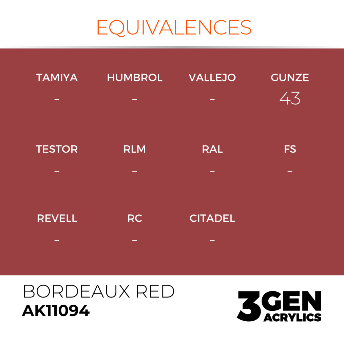 Bordeaux Red 17ml