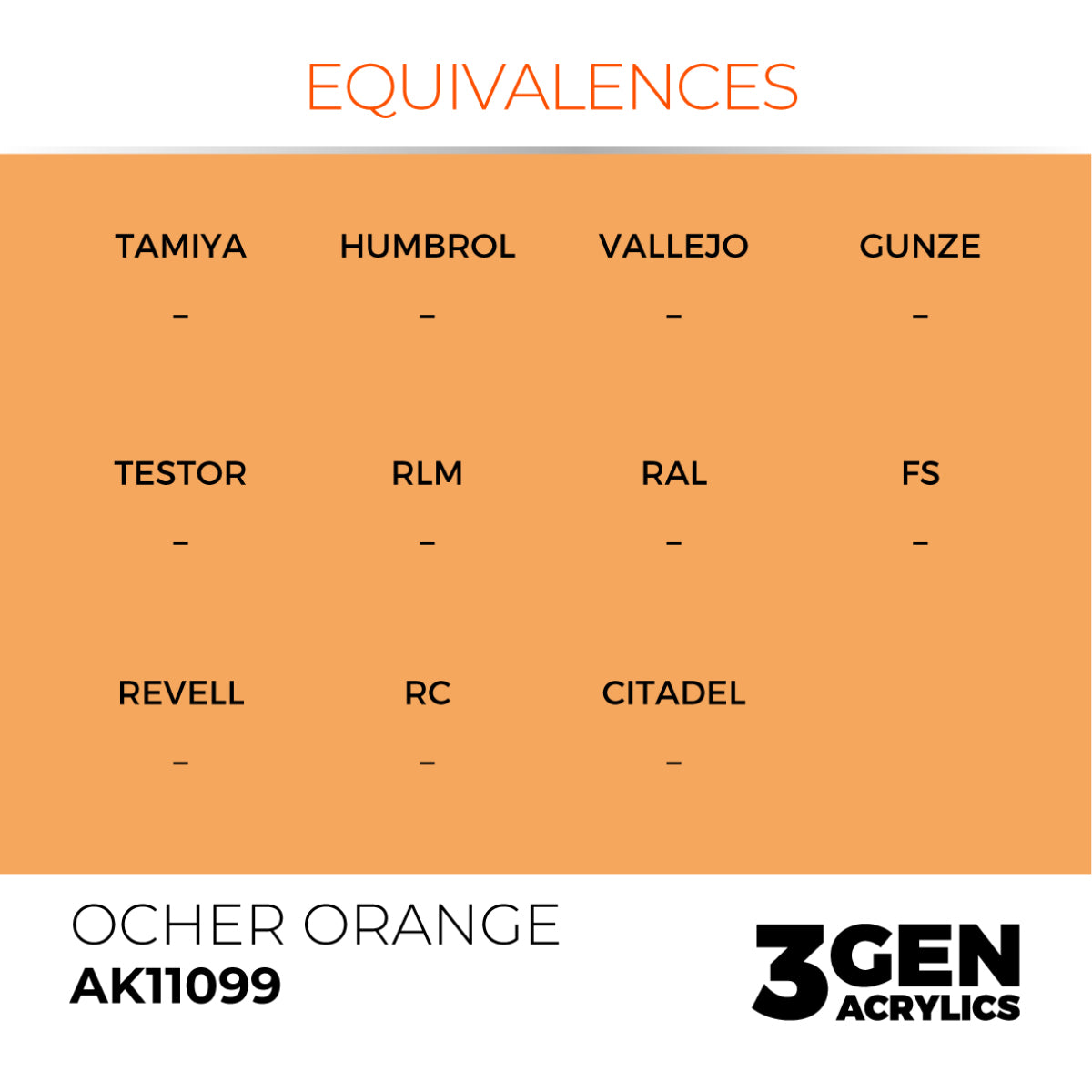 Ocher Orange 17ml