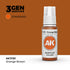 AK11101 - Orange Brown 17ml - MARRÓN ANARANJADO – ESTANDAR – 3GEN PINTURA ACRILICA