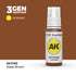 AK11102 - Deep Brown 17ml - MARRÓN PROFUNDO – INTENSO – 3GEN PINTURA ACRILICA
