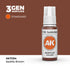 AK11104 - Saddle Brown 17ml - MARRÓN SILLÍN – ESTANDAR – 3GEN PINTURA ACRILICA