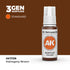 AK11106 - Mahogany Brown 17ml - MARRÓN CAOBA – ESTANDAR – 3GEN PINTURA ACRILICA