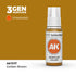 AK11117 - Golden Brown 17ml - MARRÓN DORADO – ESTANDAR – 3GEN PINTURA ACRILICA