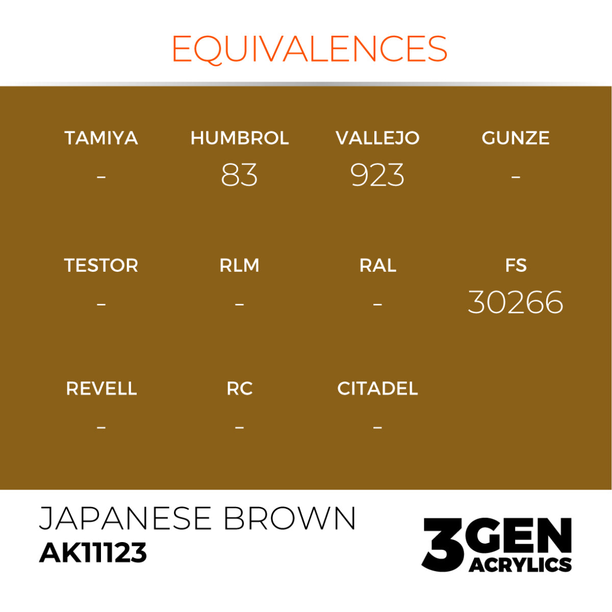 Japanese Brown 17ml