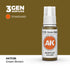 AK11126 - Green-Brown 17ml - VERDE MARRÓN – ESTANDAR – 3GEN PINTURA ACRILICA