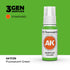 AK11129 - Fluorescent Green 17ml - VERDE FLUORESCENTE – ESTANDAR – 3GEN PINTURA ACRILICA