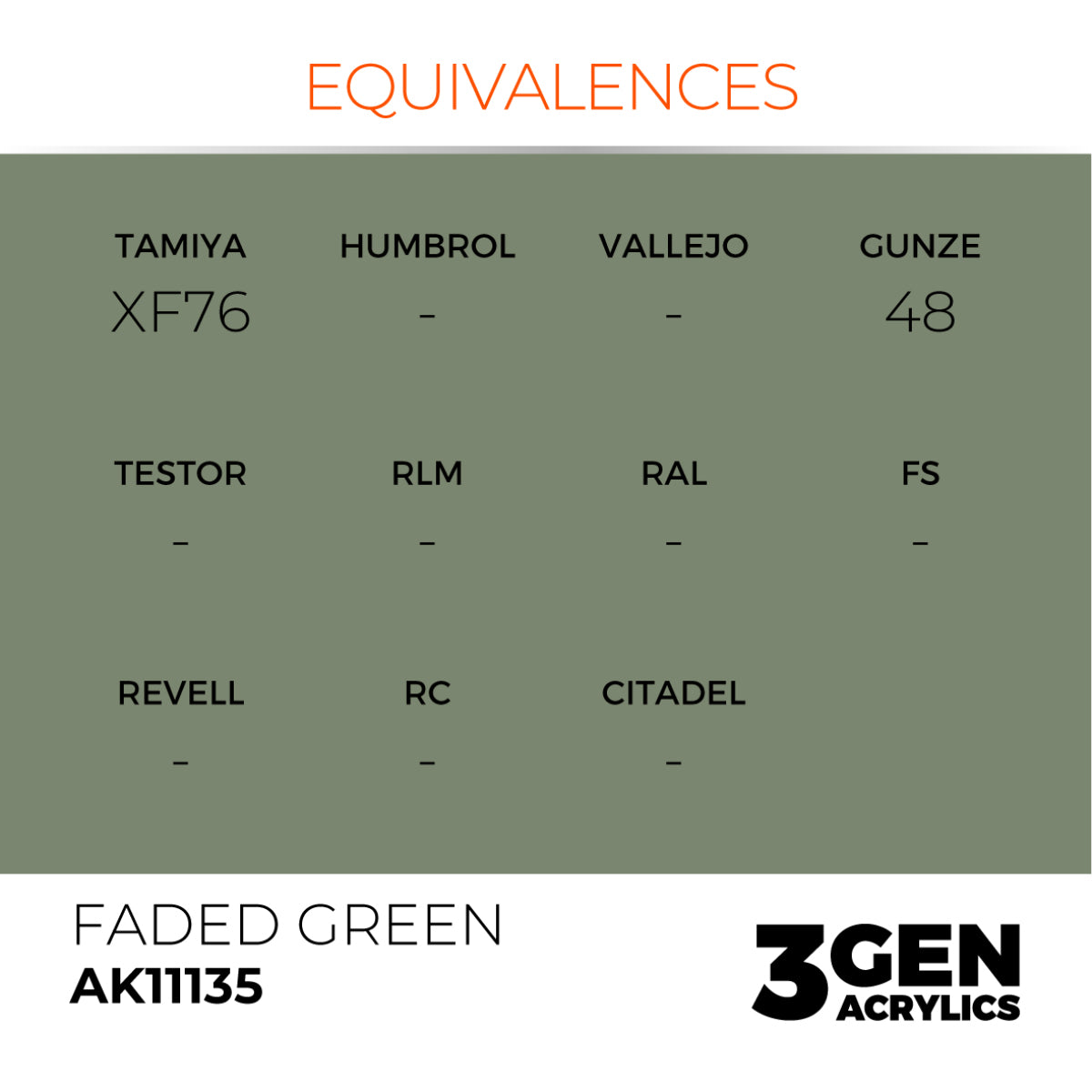 Faded Green 17ml