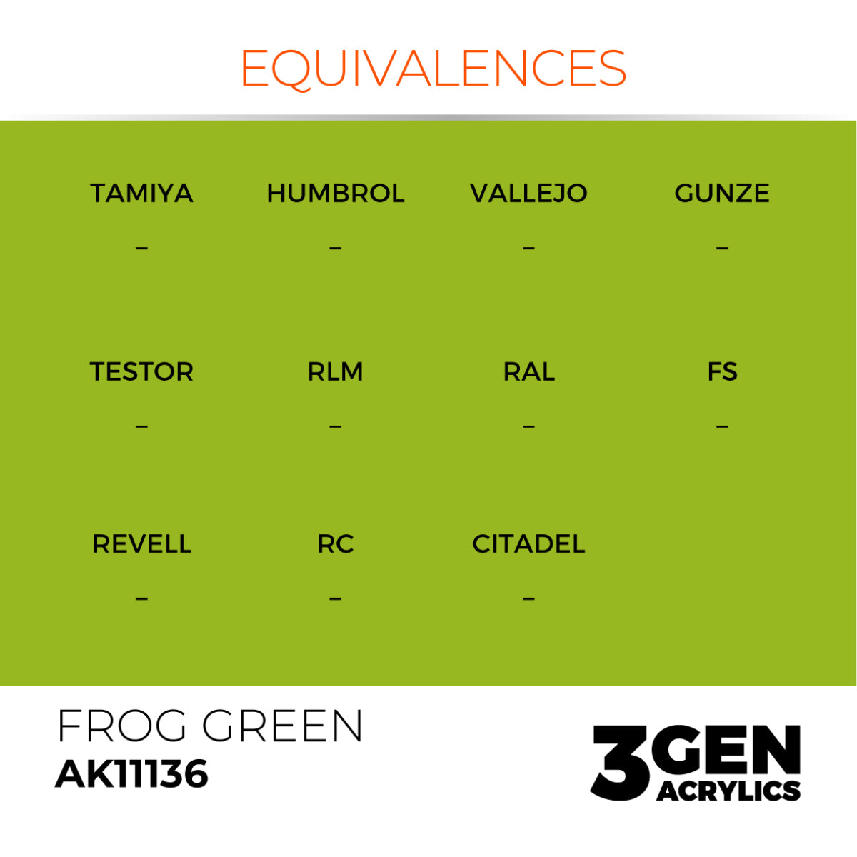 Frog Green 17ml