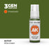AK11147 - Olive Green 17ml - VERDE OLIVA – ESTANDAR – 3GEN PINTURA ACRILICA