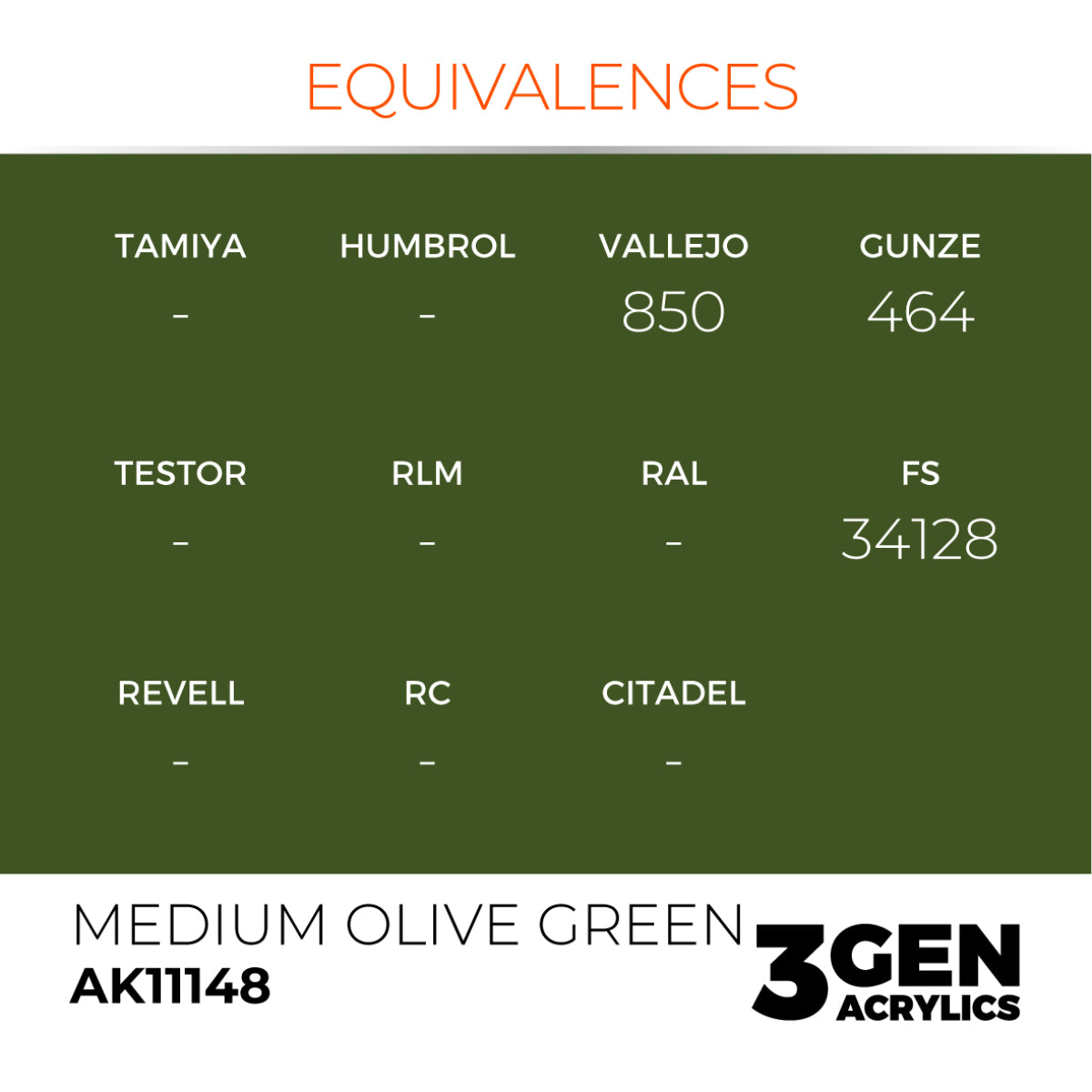 Medium Olive Green 17ml