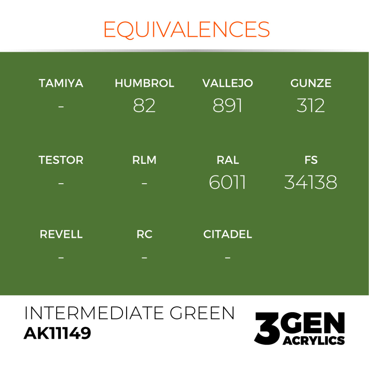 Intermediate Green 17ml