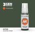 AK11150 - Gunship Green 17ml - VERDE GUNSHIP – ESTANDAR – 3GEN PINTURA ACRILICA