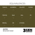 AK11151 - Brownish Green 17ml - VERDE AMARRONADO – ESTANDAR – 3GEN PINTURA ACRILICA