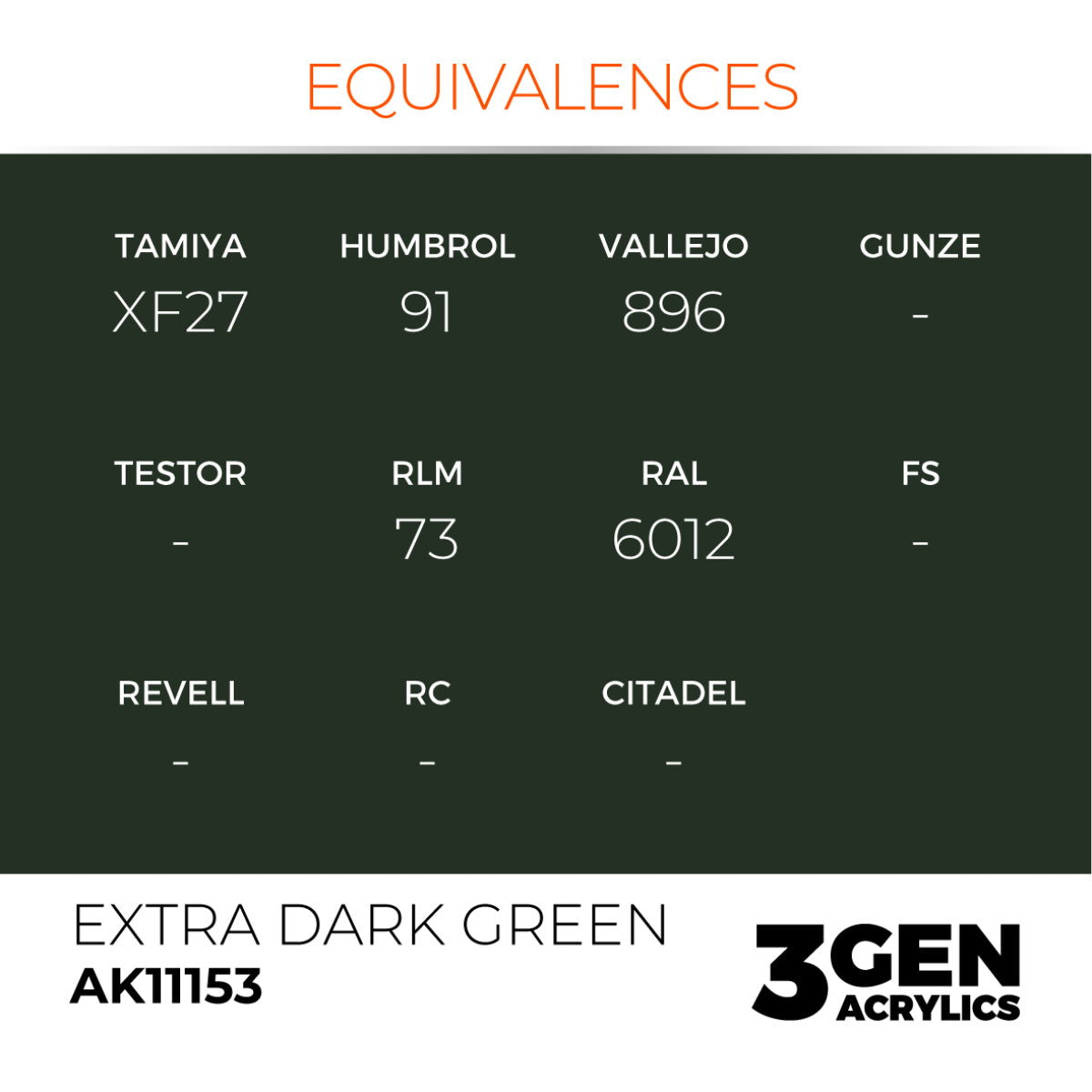 Extra Dark Green 17ml