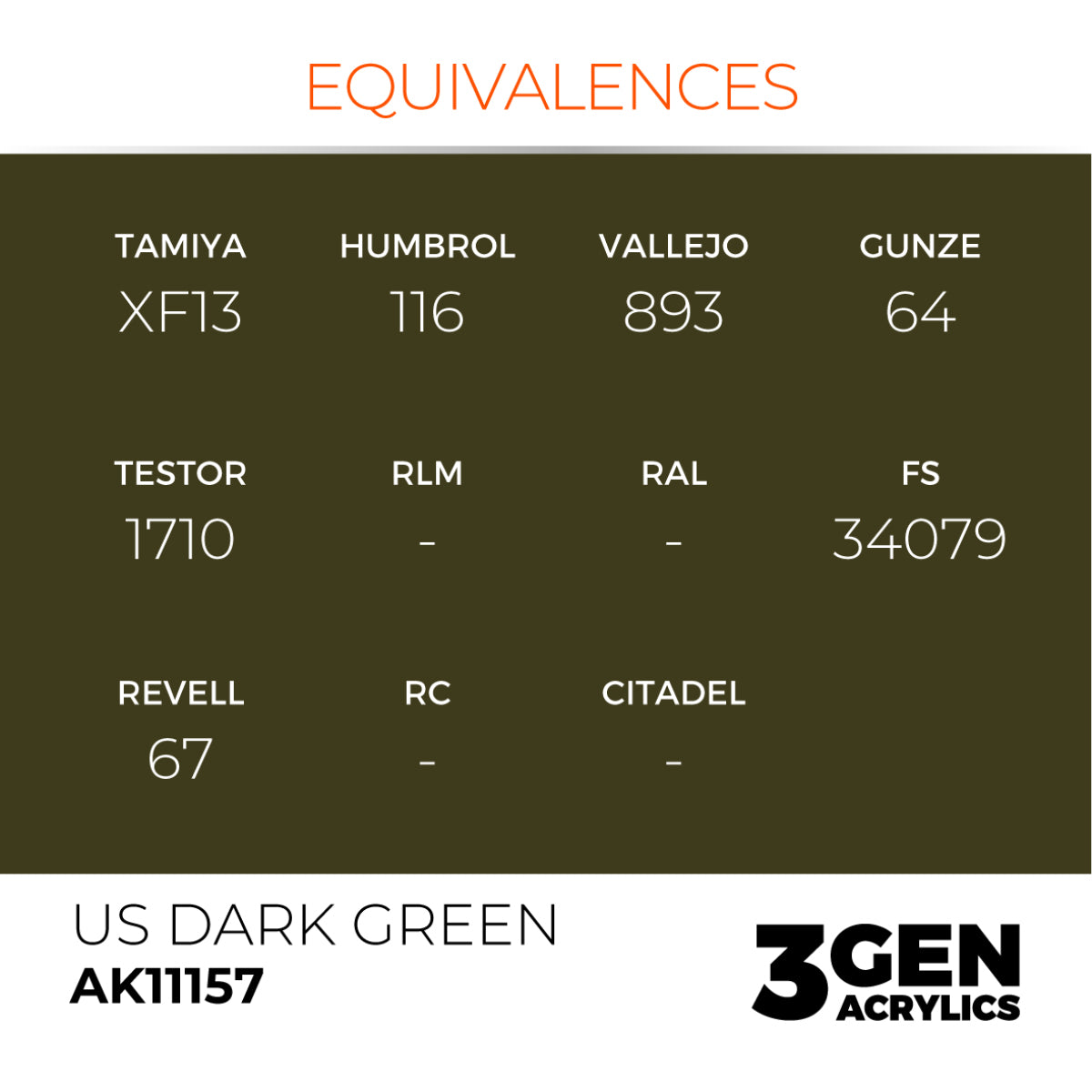 US Dark Green 17ml