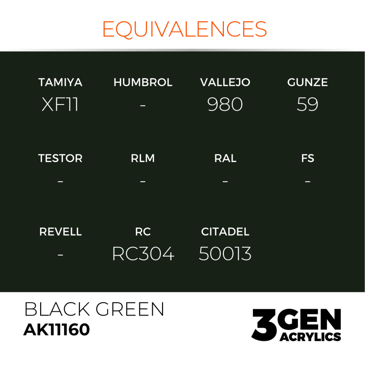 Black Green 17ml
