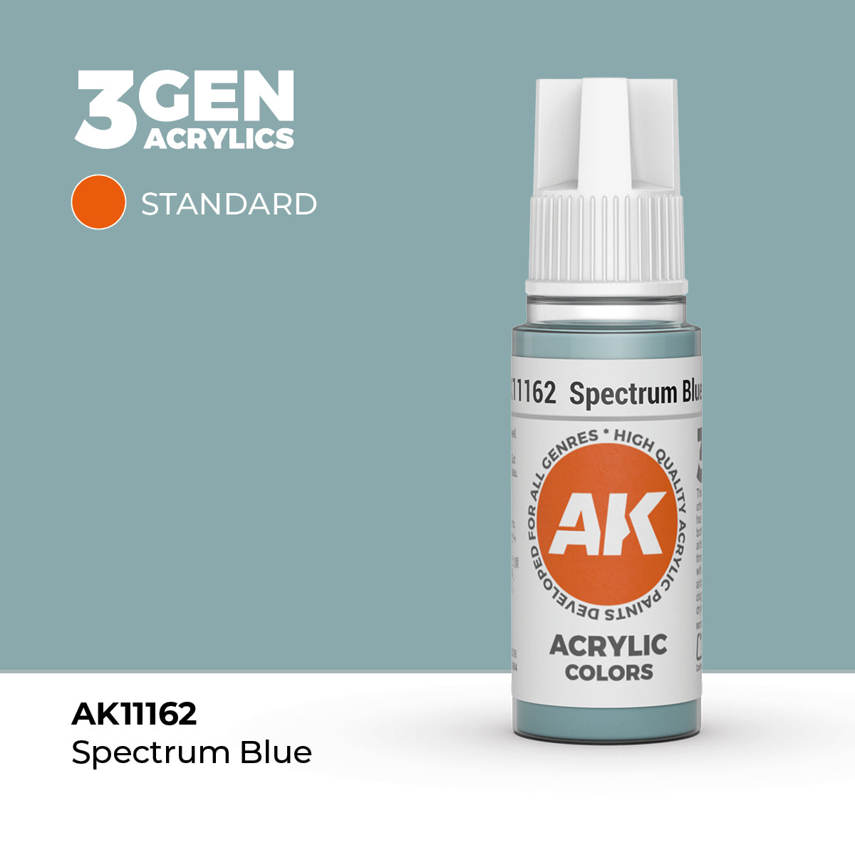 AK11162 - Spectrum Blue  17ml - AZUL ESPECTRO – ESTANDAR – 3GEN PINTURA ACRILICA