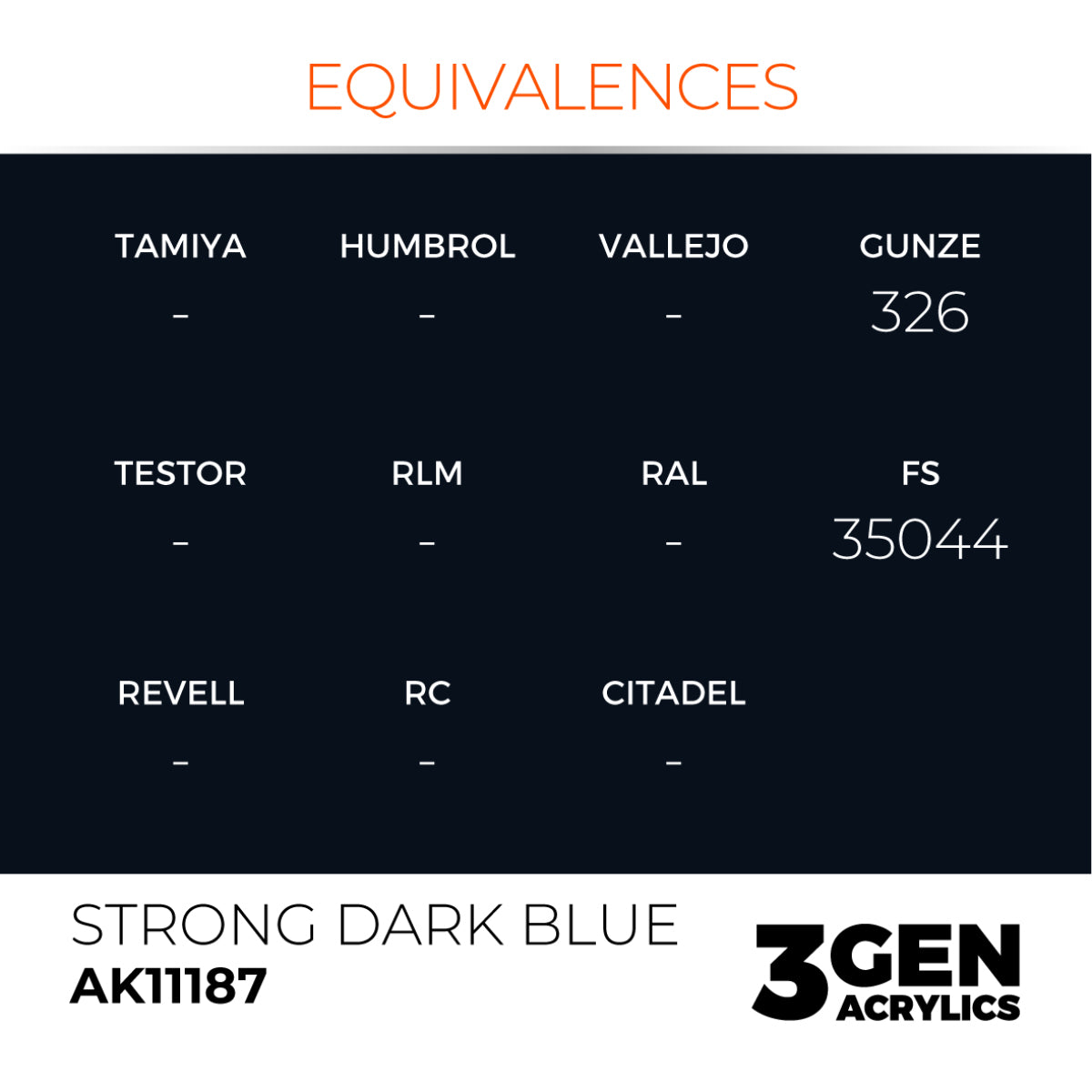 Strong Dark Blue 17ml