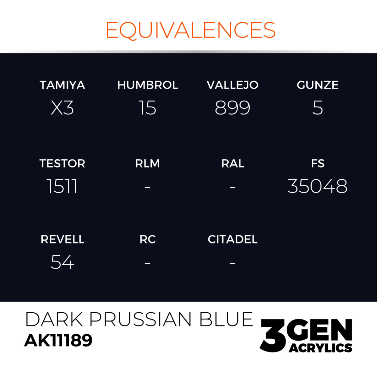 Dark Prussian Blue 17ml