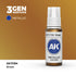 AK11194 - Brass 17ml - LATÓN – METÁLICO – 3GEN PINTURA ACRILICA
