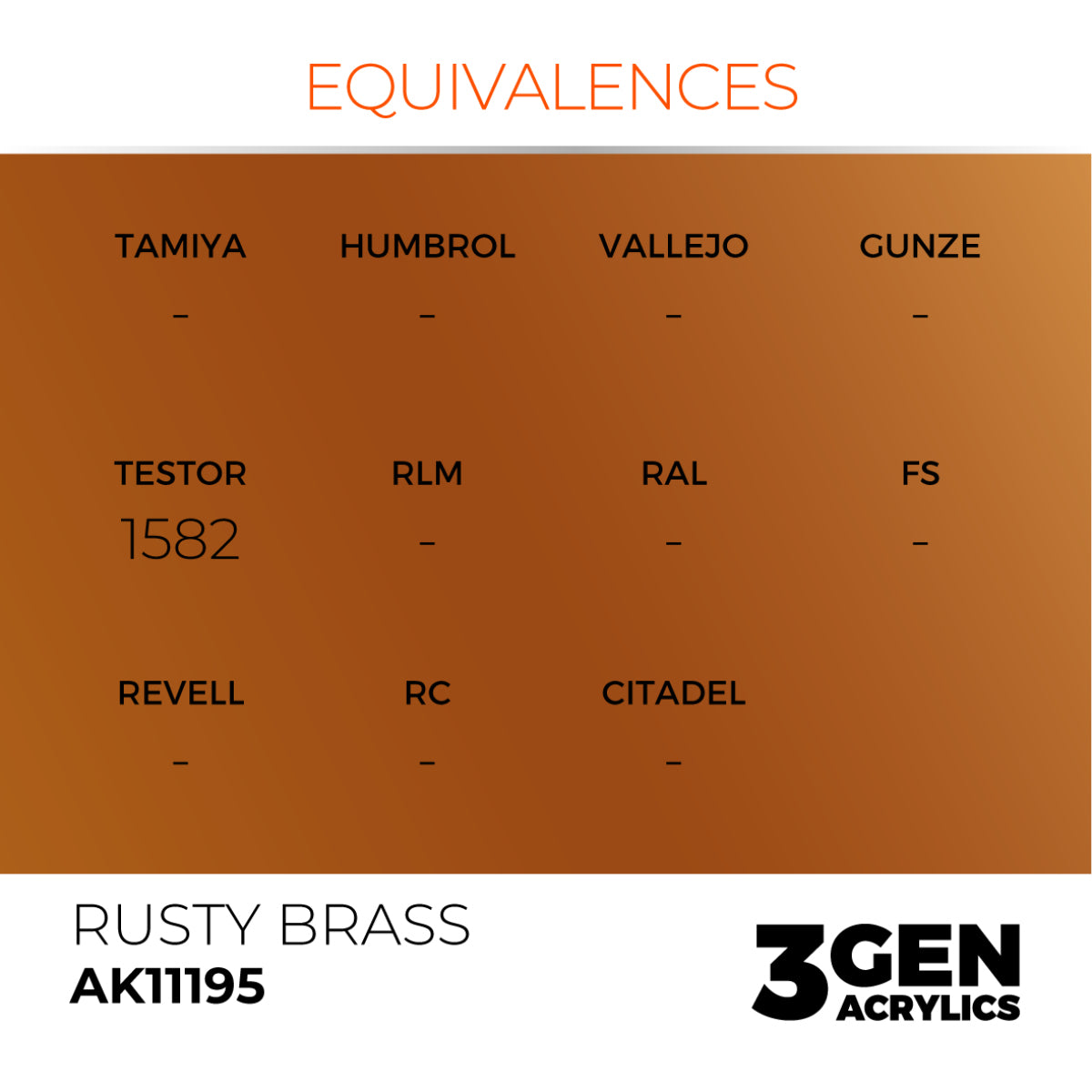 Rusty Brass 17ml