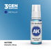 AK11199 - Metallic Blue 17ml - AZUL METÁLICO – METÁLICO – 3GEN PINTURA ACRILICA