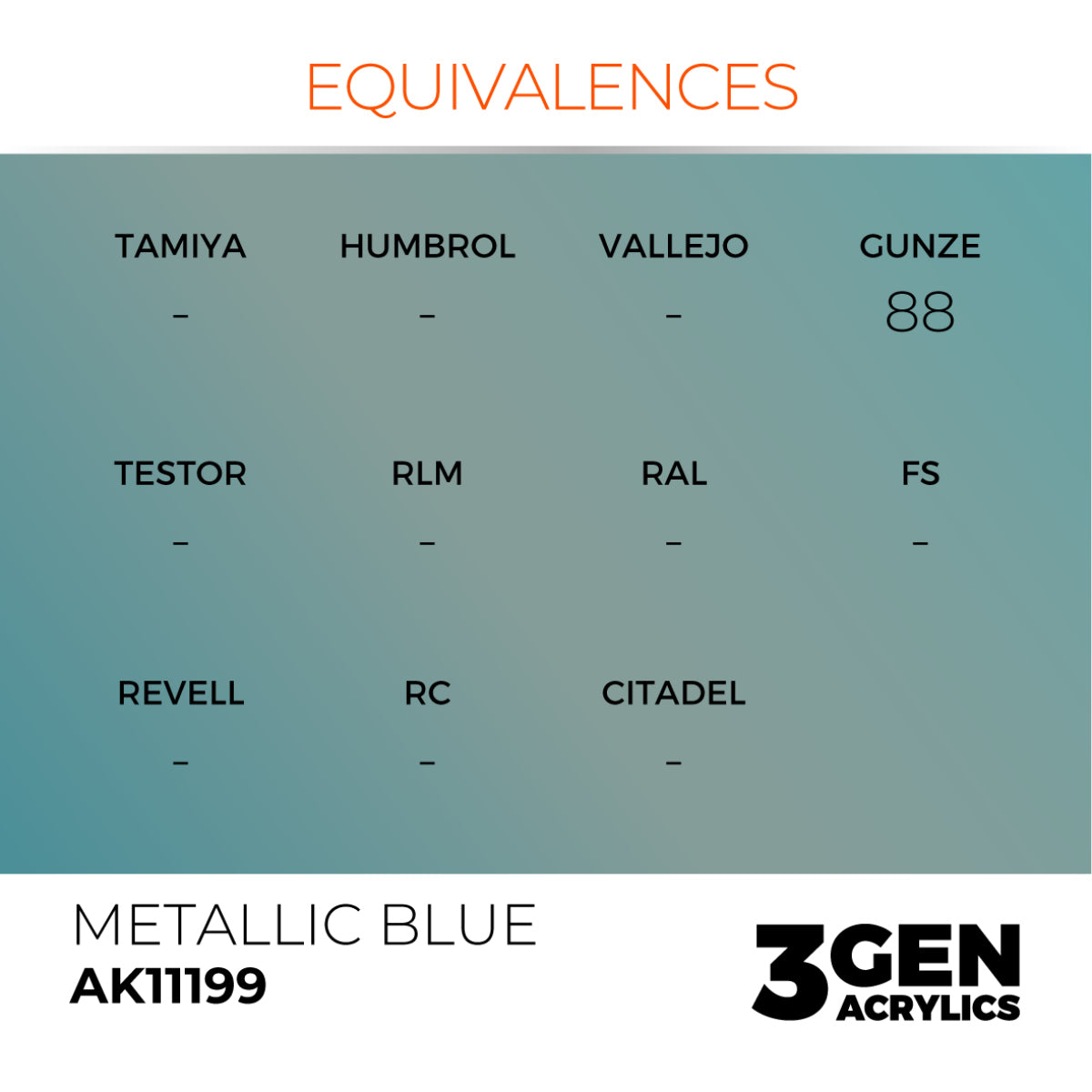 Metallic Blue 17ml
