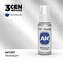 AK11207 - Aluminium 17ml - ALUMINIO – METALICO – 3GEN PINTURA ACRILICA