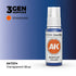 AK11214 - Clear Blue 17ml - AZUL TRANSPARENTE – ESTANDAR – 3GEN PINTURA ACRILICA