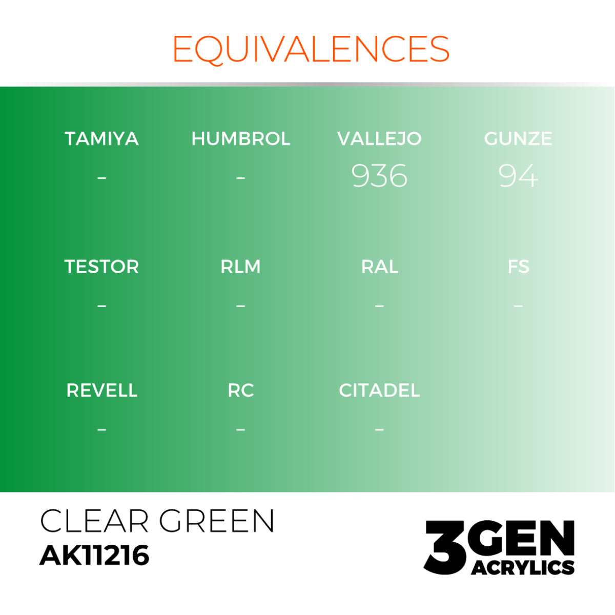 Clear Green 17ml