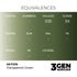 AK11216 - Clear Green 17ml - VERDE TRANSPARENTE – ESTANDAR – 3GEN PINTURA ACRILICA
