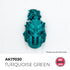 AK17030 - TURQUOISE GREEN - VERDE TURQUESA – COLOR QUICK GEN