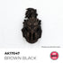 AK17047 - BROWN BLACK - NEGRO MARRÓN – COLOR QUICK GEN