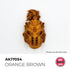 AK17054 - ORANGE BROWN -MARRÓN ANARANJADO – COLOR QUICK GEN