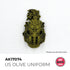 AK17074 - US OLIVE UNIFORM - UNIFORME OLIVA EE. UU. – COLOR QUICK GEN