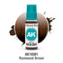 AK19301 - ROTWOOD BROWN - MARRÓN MADERA – ACRYLIC WASH