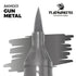 AKM001 - GUN METAL – PLAYMARKER - METÁLICO (ARMAMENTO) – PLAYMARKER