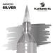 AKM030 - SILVER – PLAYMARKER - PLATA – PLAYMARKER