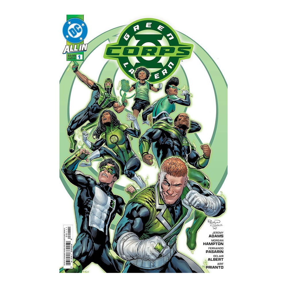 ALL IN GREEN LANTERN CORPS 01