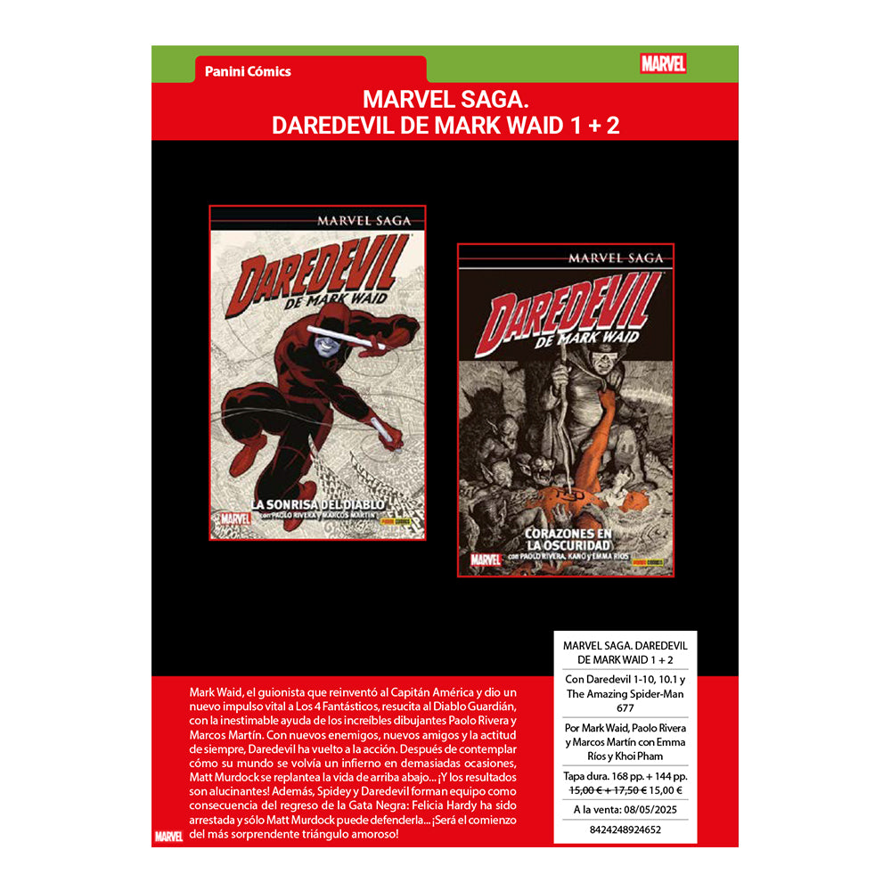 MARVEL SAGA. DAREDEVIL 2x1 (01 Y 02)