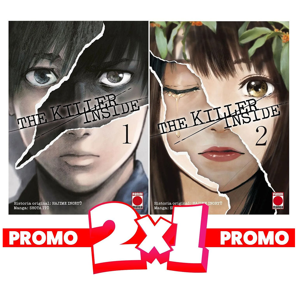 THE KILLER INSIDE 2X1 (01 Y 02)