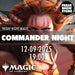 COMMANDER NIGHT MTG (12/09/2025)