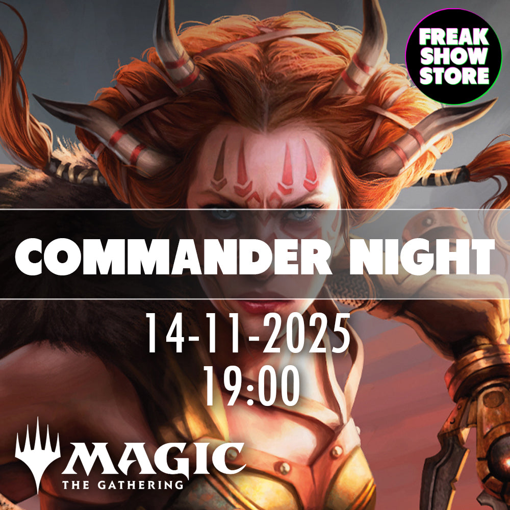 COMMANDER NIGHT MTG (14/11/2025)