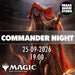 COMMANDER NIGHT MTG (25/09/2026)