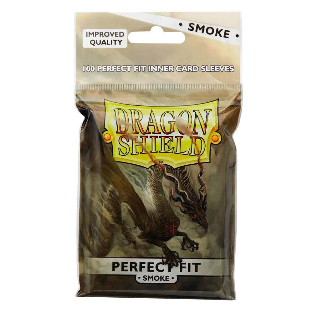PERFECT FIT SMOKE CARGA SUPERIOR - FUNDAS DRAGON SHIELD - 100PC