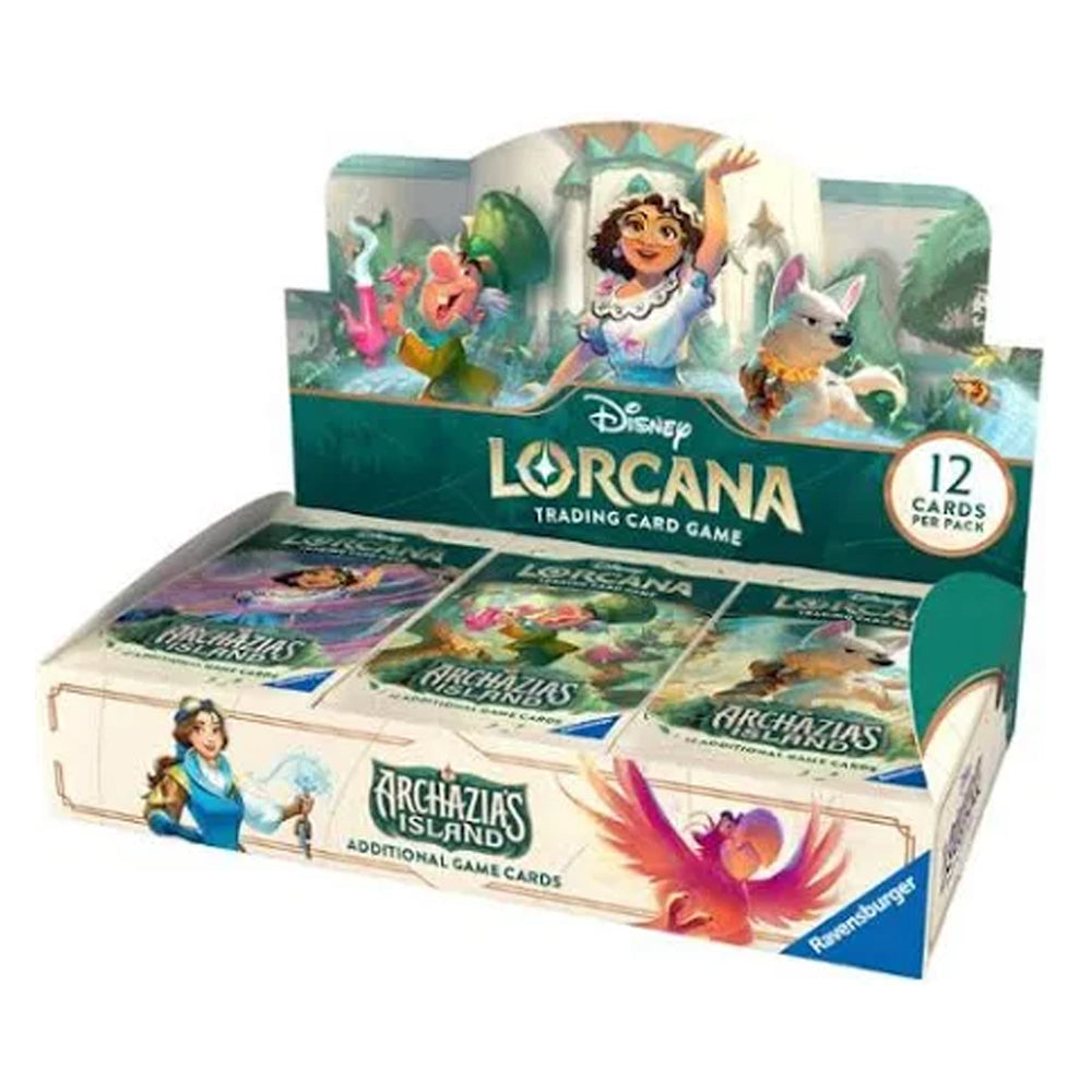 CAJA DE 24 SOBRES - ARCHAZIA'S ISLAND - LORCANA TCG (INGLÉS)