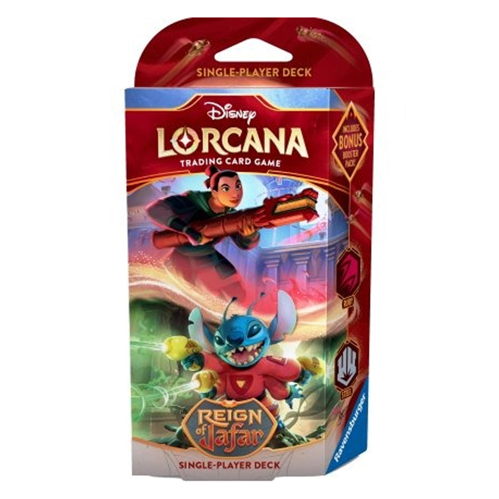 MAZO DE INICIO STARTER DECK A - REIGN OF JAFAR - LORCANA TCG (INGLÉS)