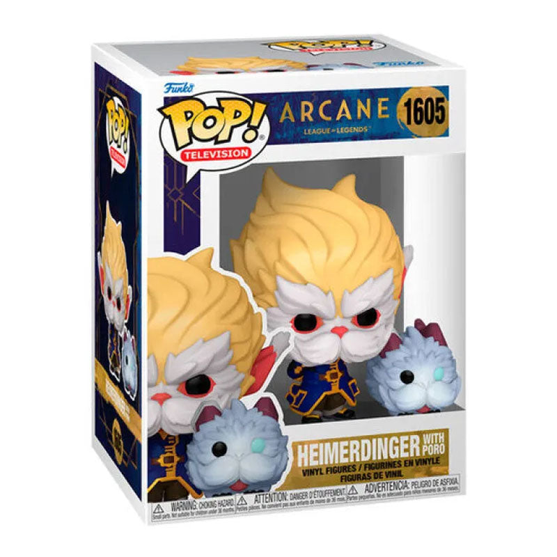 FIGURA FUNKO POP HEIMERDINGER W/PORO ARCANE LOL (1605)