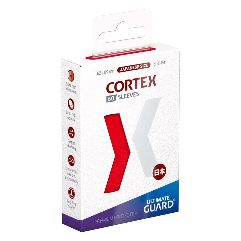 FUNDAS CORTEX TAMAÑO JAPANESE RED MATE (60)
