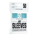 JUST SLEEVES STANDARD CARD GAME CLEAR (50)